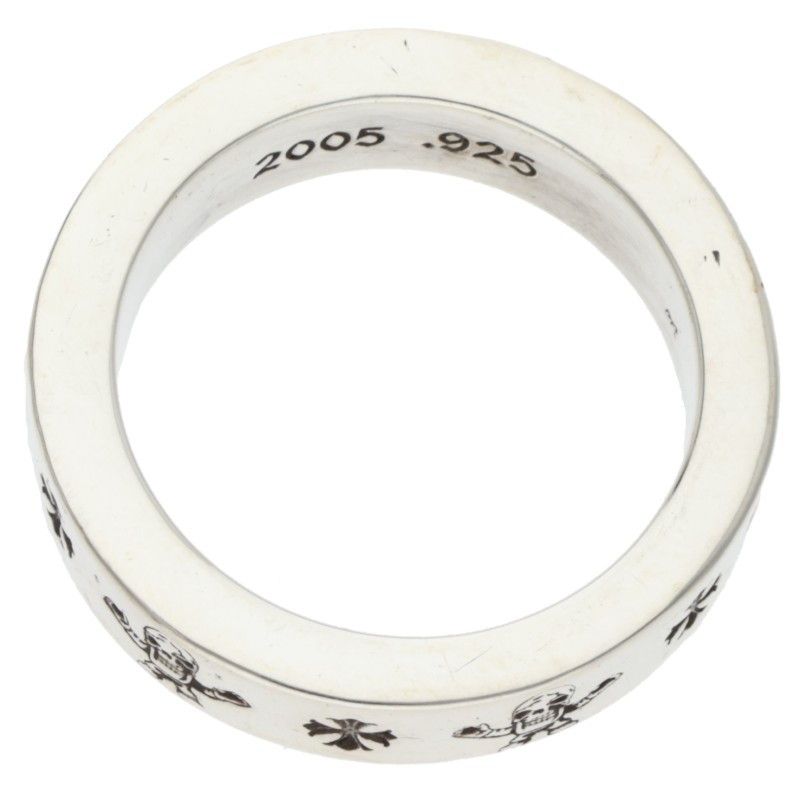 Chrome Hearts Spacer Foti Harrisity Tamochifu Silver Ring — view 5