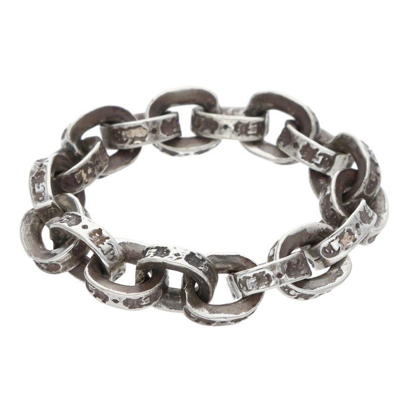 Chrome Hearts Paper Chain Ring Silver