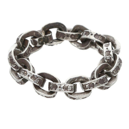 Chrome Hearts Paper Chain Ring Silver — view 2