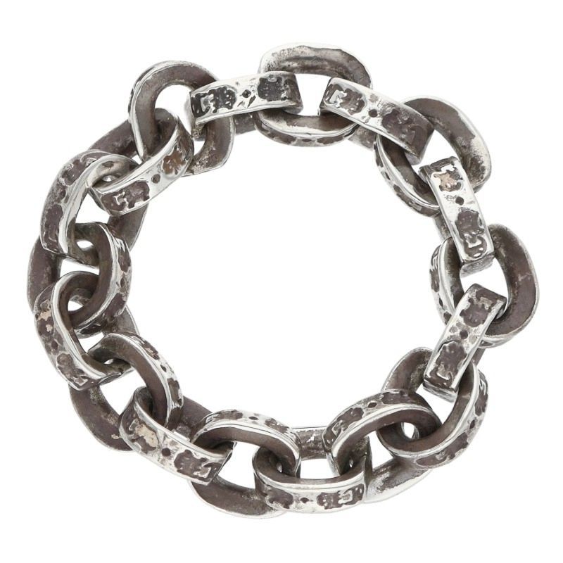Chrome Hearts Paper Chain Ring Silver — view 4