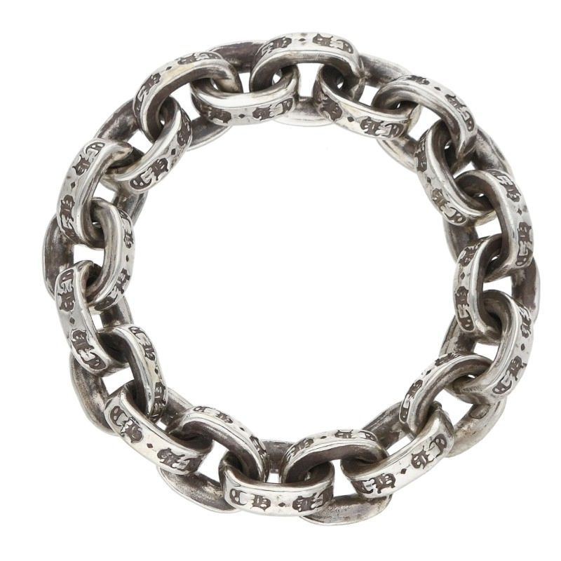 Chrome Hearts Paper Chain Ring Silver — view 4