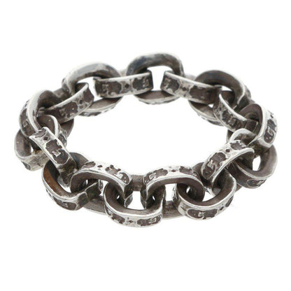 Chrome Hearts Paper Chain Ring Silver
