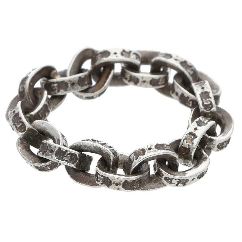 Chrome Hearts Paper Chain Ring Silver — view 2