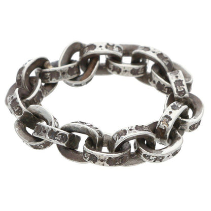 Chrome Hearts Paper Chain Ring Silver — view 2