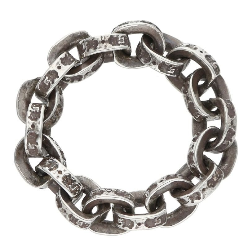 Chrome Hearts Paper Chain Ring Silver — view 5