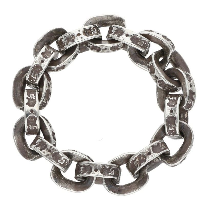 Chrome Hearts Paper Chain Ring Silver — view 4