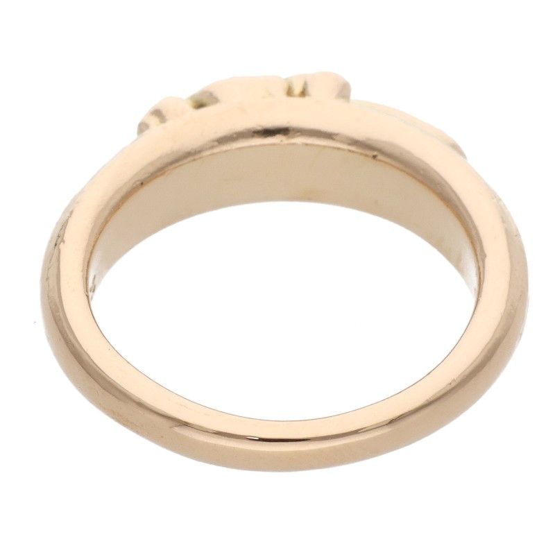 Chrome Hearts 22k Baby Clsc P D 22k Classic Dagger Pave Diamond Gold Ring — view 2