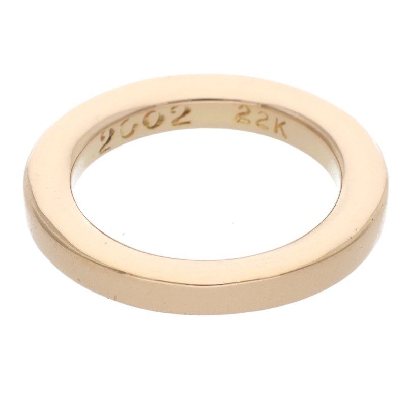 Chrome Hearts 22k Ntfl Gold Ring — view 4