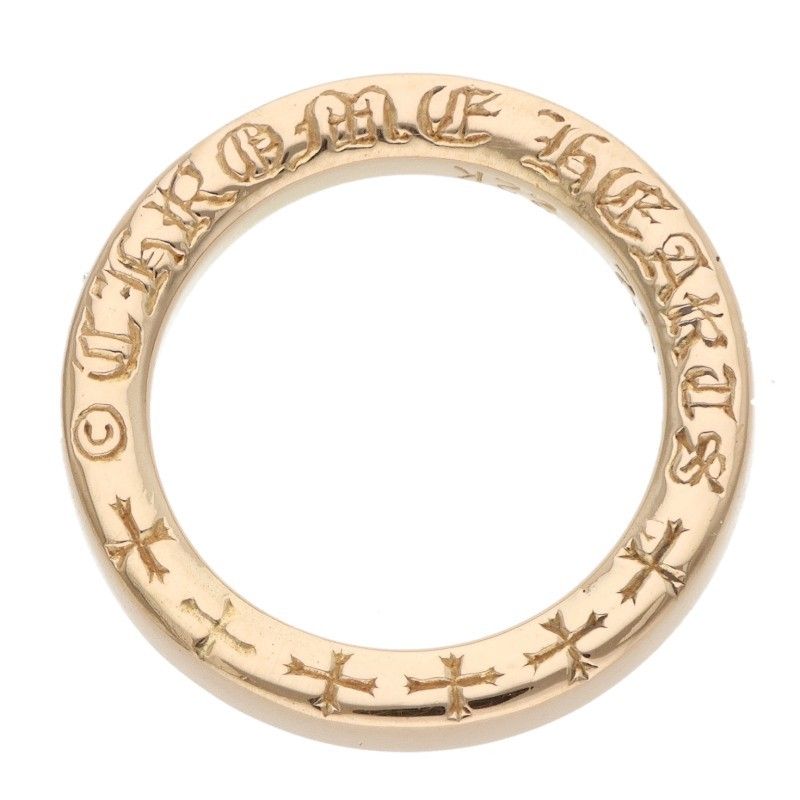 Chrome Hearts 22k Ntfl Gold Ring