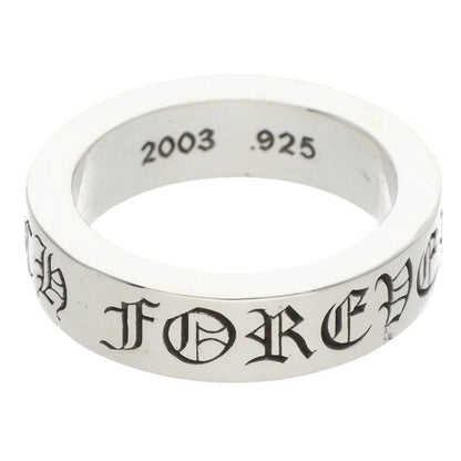 Chrome Hearts Spacer Forever Silver Ring