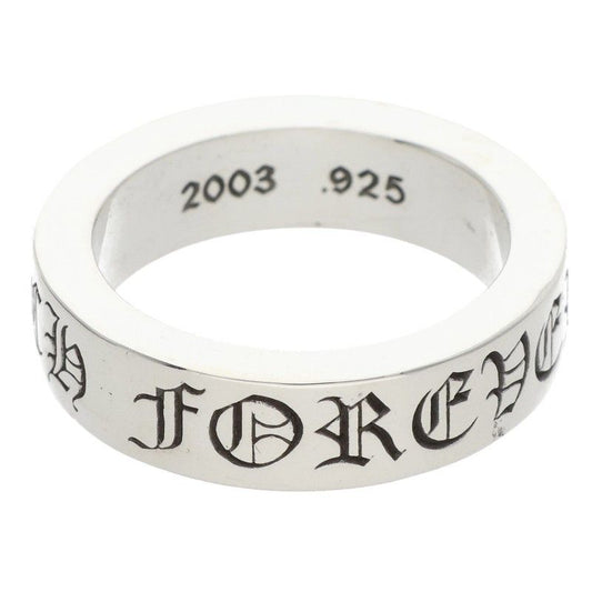 Chrome Hearts Spacer Forever Silver Ring