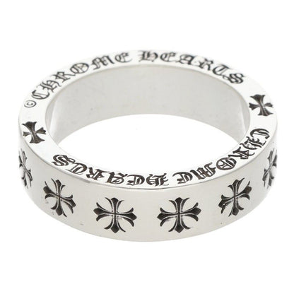 Chrome Hearts Spacer Forever Silver Ring — view 2