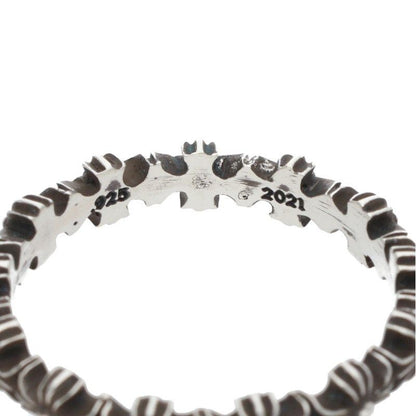 Chrome Hearts Tiny CH Pls Band Ech Plus Silver Ring — view 4