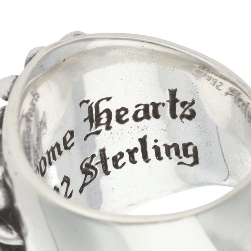 Chrome Hearts Keeper Silver Ring — view 4