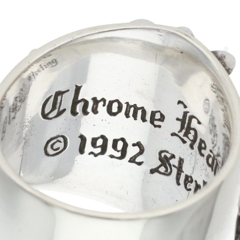Chrome Hearts Keeper Silver Ring — view 3