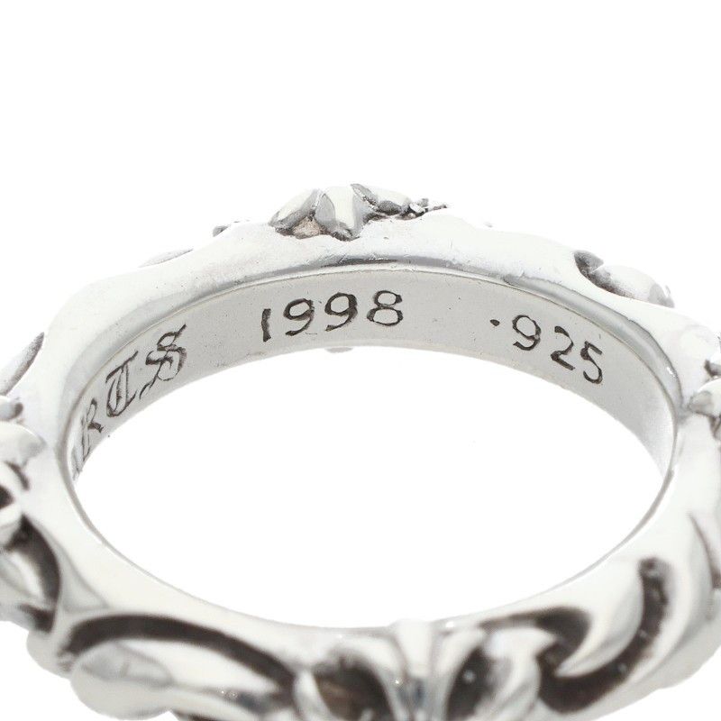Chrome Hearts Sbt Band Silver Ring — view 4