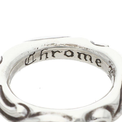 Chrome Hearts Scrl Band Scroll Silver Ring — view 3