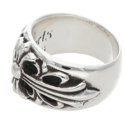 Chrome Hearts Flrl Crs Floral Cross Silver Ring — view 5