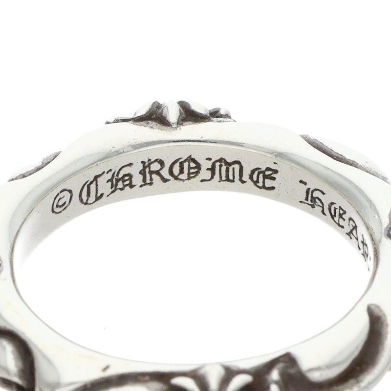 Chrome Hearts Sbt Band Silver Ring — view 3