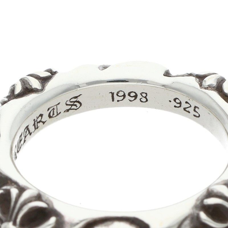 Chrome Hearts Sbt Band Silver Ring — view 4