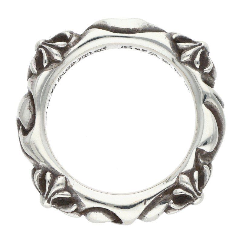 Chrome Hearts Sbt Band Silver Ring — view 5