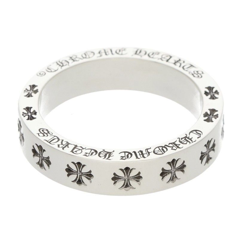 Chrome Hearts Spacer Forever Silver Ring — view 2