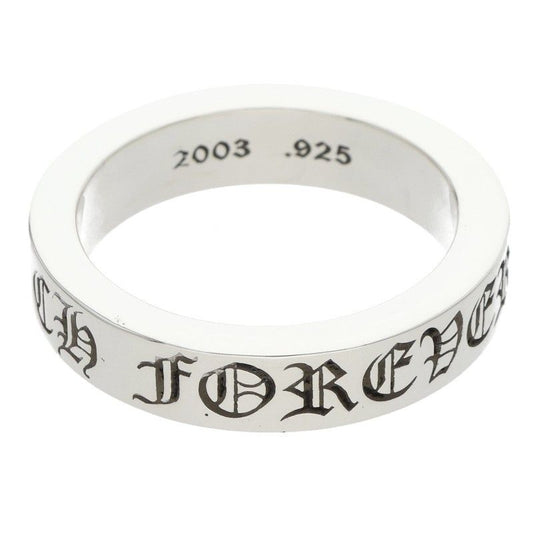 Chrome Hearts Spacer Forever Silver Ring