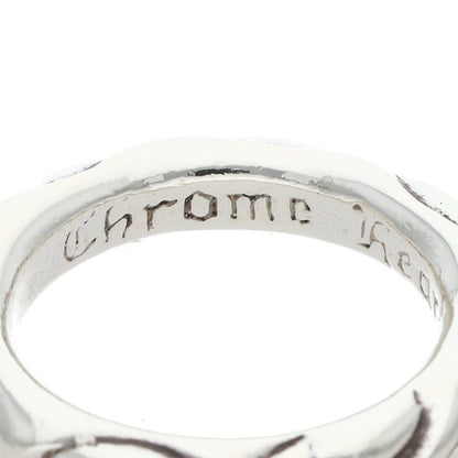 Chrome Hearts Scrl Band Scroll Silver Ring — view 3