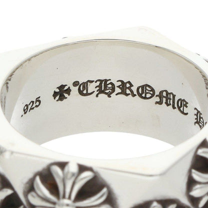 Chrome Hearts Pentagon CH Plus Silver Ring — view 3