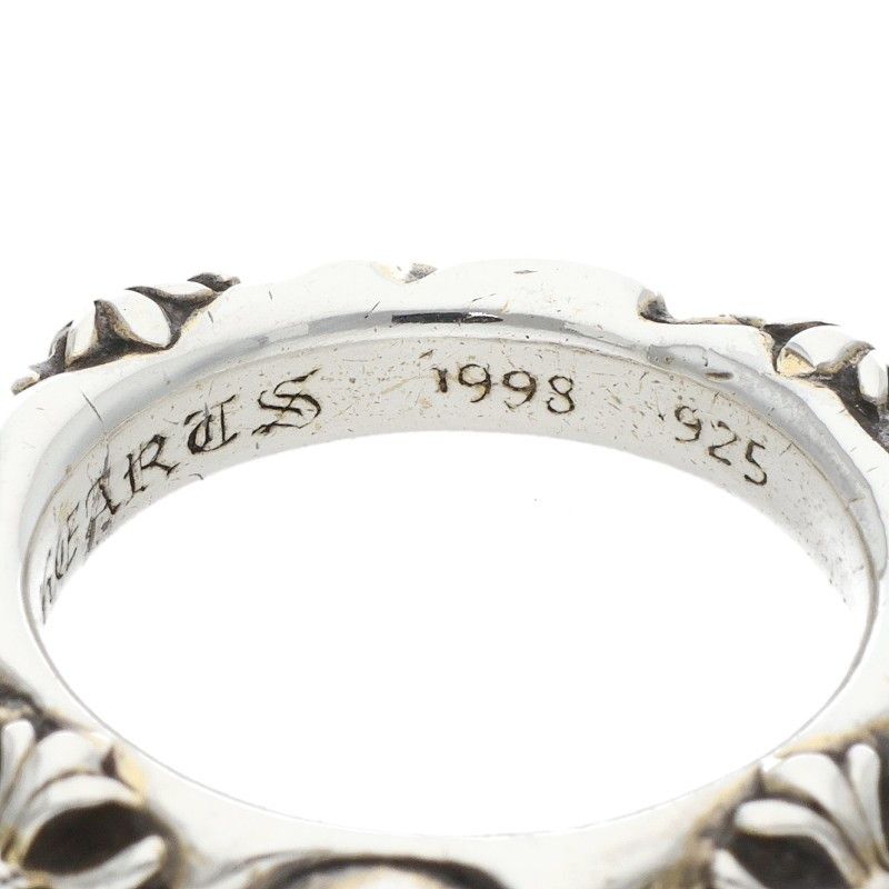 Chrome Hearts Sbt Band Silver Ring — view 4