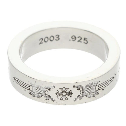 Chrome Hearts Spacer Dagger Silver Ring
