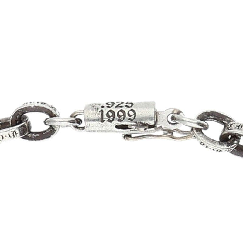 Chrome Hearts Paper Chain 20 Silver Necklace — view 4