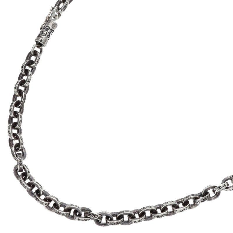 Chrome Hearts Paper Chain 30 Silver Necklace