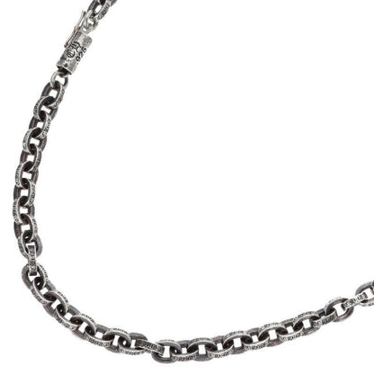 Chrome Hearts Paper Chain 30 Silver Necklace
