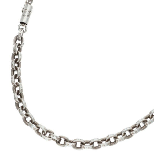 Chrome Hearts Paper Chain 20 Silver Necklace