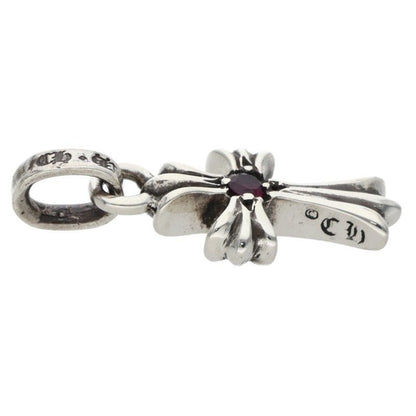Chrome Hearts Crs Baby Fat Ruby Fat 1 Charm Silver Pendant — view 4