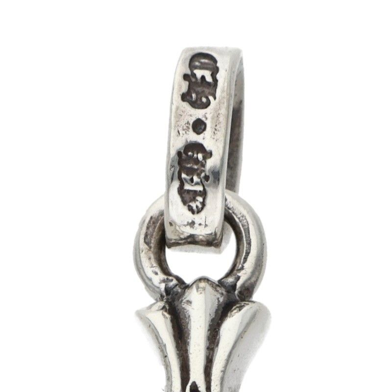 Chrome Hearts Crs Baby Fat Ruby Fat 1 Charm Silver Pendant — view 3