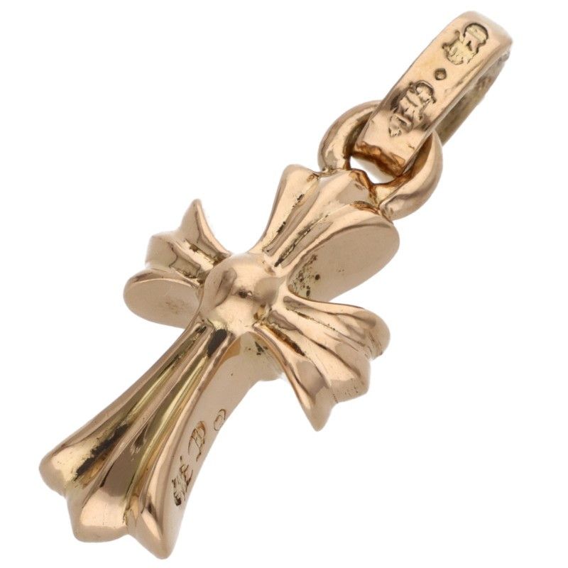 Chrome Hearts 22k Crs Baby Fat 22k Fat Charm Gold Pendant