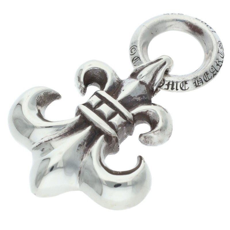 Chrome Hearts BS Fluer Charm BS Flare Silver Pendant — view 2