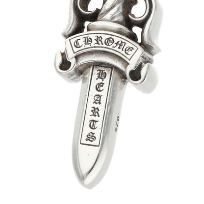 Chrome Hearts Double Dagger Pendant Silver — view 3