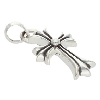Chrome Hearts CH Crs Sml Bale Small CH Cross Silver Pendant — view 5
