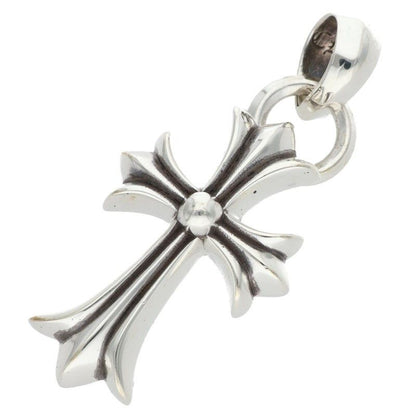Chrome Hearts CH Crs Sml Bale Small CH Cross Silver Pendant