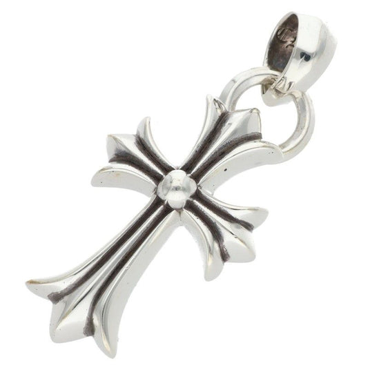 Chrome Hearts CH Crs Sml Bale Small CH Cross Silver Pendant