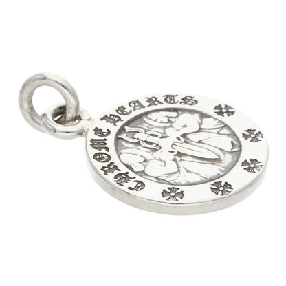 Chrome Hearts Chrm Angl Mdl Angel Medal Charm V2 Silver Pendant — view 5
