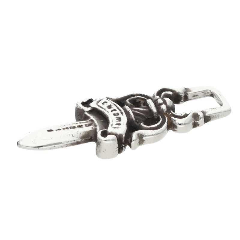 Chrome Hearts Charm Vintage Silver Pendant 5 — view 4