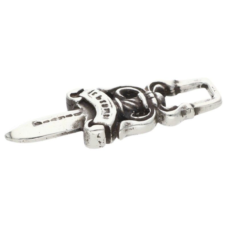 Chrome Hearts Charm Vintage Silver Pendant 5 — view 5