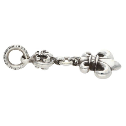 Chrome Hearts BS Fleur BS Flare Charm Silver Pendant — view 4