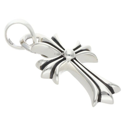 Chrome Hearts CH Crs Sml Bale Small CH Cross Silver Pendant — view 5
