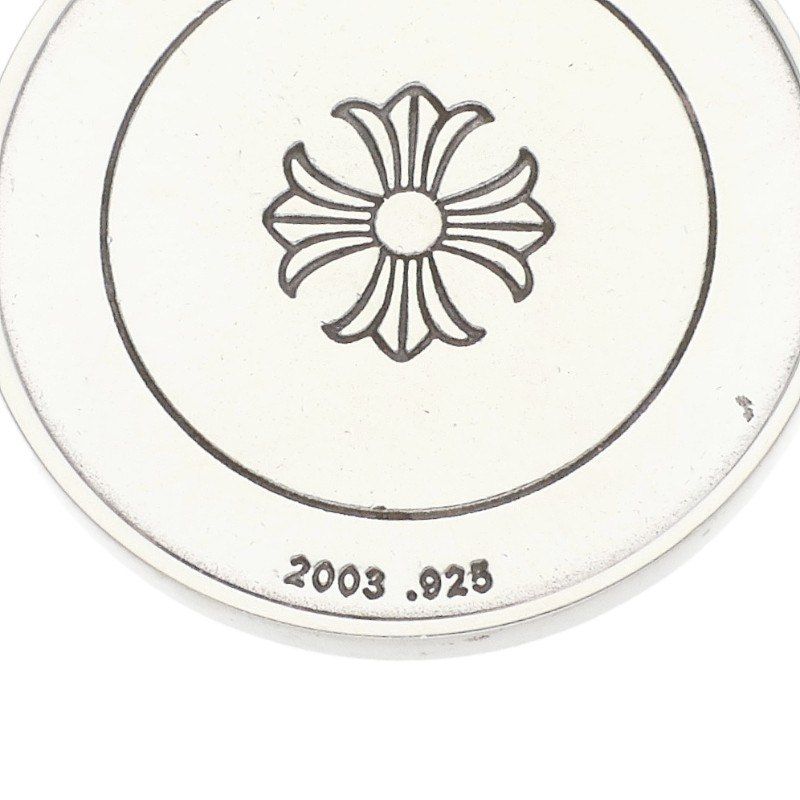 Chrome Hearts Chrm Angl Mdl Angel Medal Charm V1 Silver Pendant — view 4