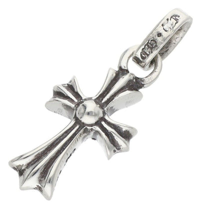 Chrome Hearts Crs Baby Fat P Dmnd Fat Pave Diamond Charm Silver Pendant — view 2